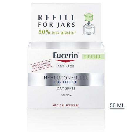 Eucerin Hyaluron Filler + 3 x Effect denní krém 50 ml