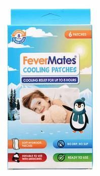 Fever Mates cooling chladivé náplasti pre deti mebiband 6 ks