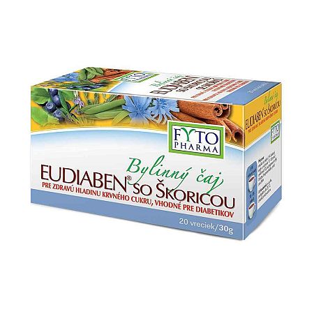 Fyto DIABETICKÝ čaj SO ŠKORICOU 20 x 1,5 g