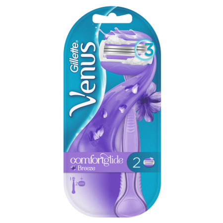 Gillette Venus ComfortGlide Breeze + 2 ks hlavic