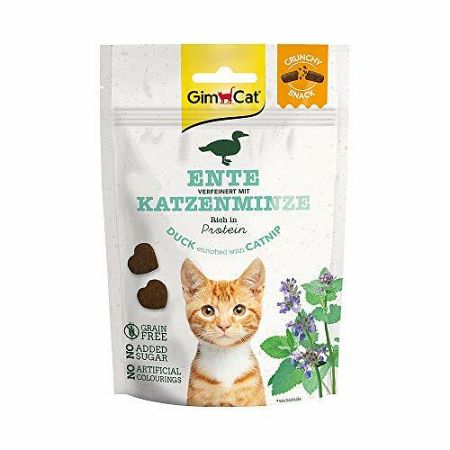 Gimcat Crunchysnacks Moriak s Catnipem 50g