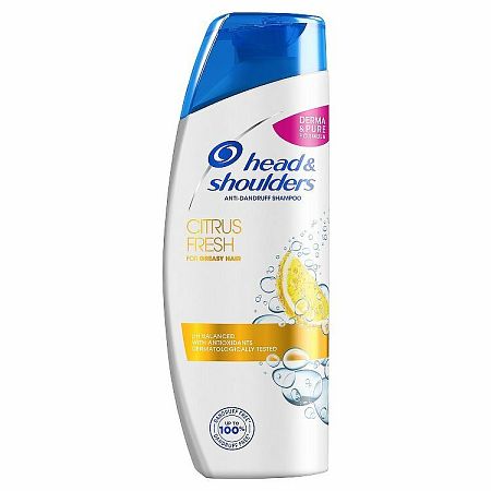 Head & Shoulders Citrus fresh šampón proti lupinám na mastné vlasy 540 ml