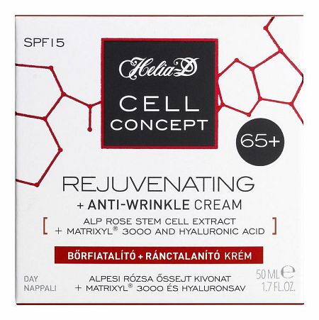 Helia-D Cell Concept 65+ omladzujúci denný krém na tvár proti vráskam 50 ml