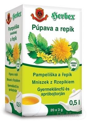 HERBEX Púpava a repík 20 x 3 g