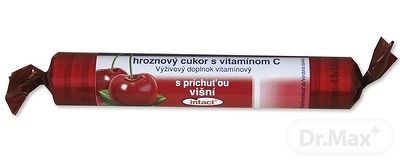 Intact hroznový cukor s vitamínom C s príchuťou višní 40 g