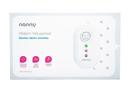 Jablotron Monitor dychu Nanny BM-02