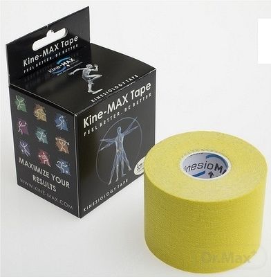 KinesioMAX Kinesio Tape žltá 5cm x 5m