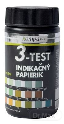 Kompava 3 Test Indikačný papierik 50 ks