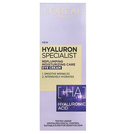 L´Oréal Hyaluron Specialist hydratačný očný krém 15 ml