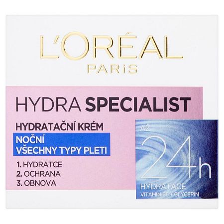 L'Oréal Triple Active nočný krém všechny typy pleti 50 ml