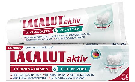 Lacalut Aktiv ochrana dásní&citlivé zuby 75 ml