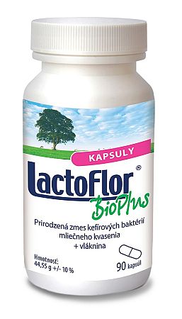 LactoFlor Bioplus 90 kapsúl