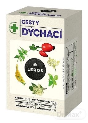 LEROS NATUR Dýchací cesty 20 x 1,5 g