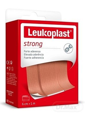 LEUKOPLAST STRONG náplasť na rany 6 cm x 1 m, pás, (inov.2020/2021) 1 ks