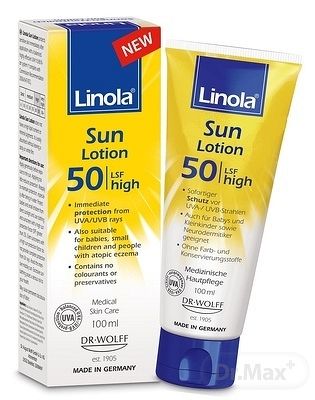 Linola Sun Lotion SPF50 100 ml