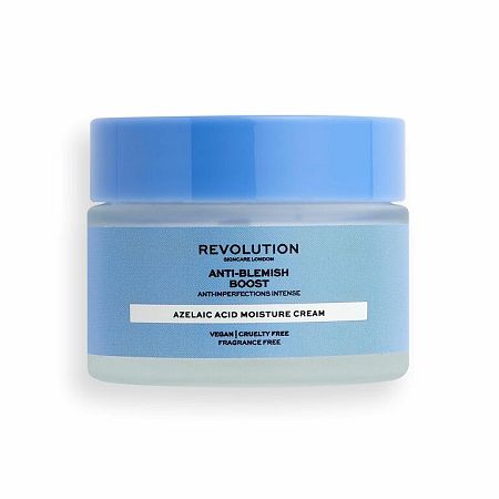 Makeup Revolution Skincare Anti Blemish Boost with Azelaic Acid krém na tvár 50 ml