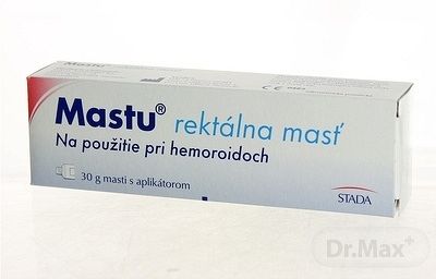 Mastu rektálna masť s aplikátorom 30 g