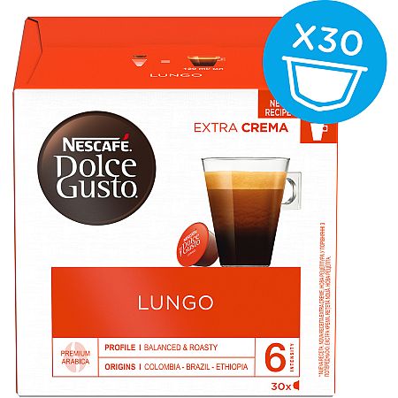 Nestle Dolce G. Caffelungo 30 Cap. Nescafé