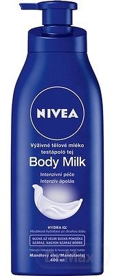 Nivea Body Milk výživné tělové mléko velmi suchá pokožka 400 ml