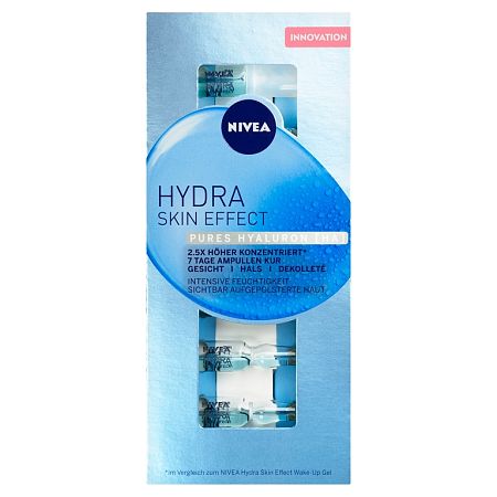 Nivea Hydra Skin Effect 7 denný kúra s kyselinou hyalurónovou 7 x 1 ml