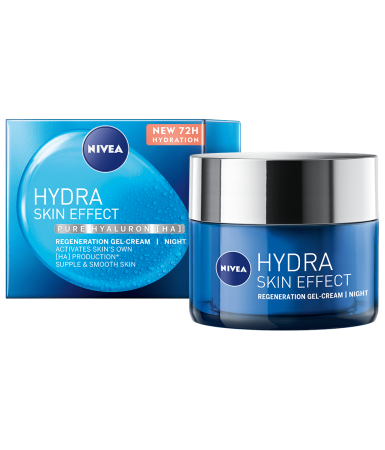 Nivea Hydra Skin Effect Regenerating Night Gel-Cream 50 ml