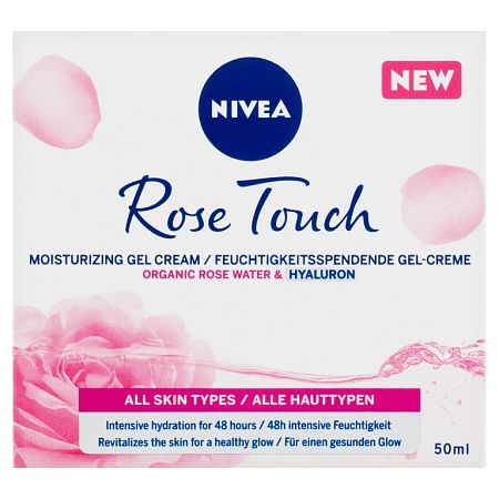 Nivea Rose Care denný hydratačný krém 50 ml