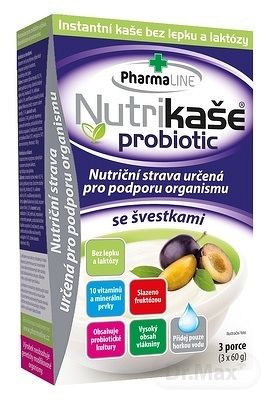 Nutrikaše probiotic se švestkami 3x60 g