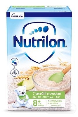 Nutrilon obilno 7 cereálií s ovocím 8+ 225 g