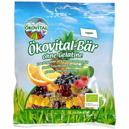 Ökovital Želé Medvídci vegan BIO 100 g