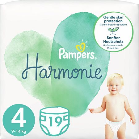 Pampers HARMONIE 4 19 ks