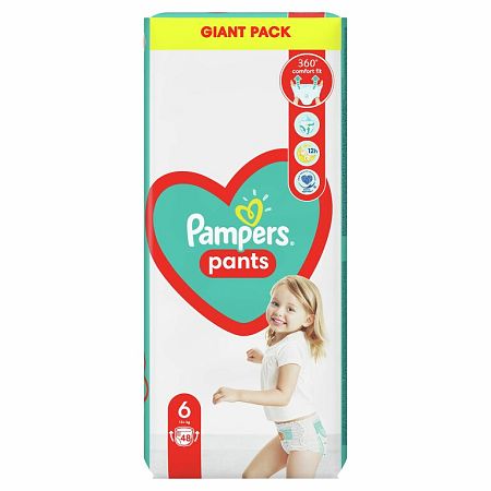 Pampers Pants 6 48 ks