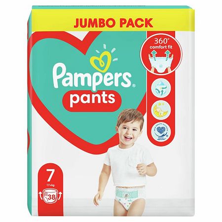 Pampers Pants 7 38 ks