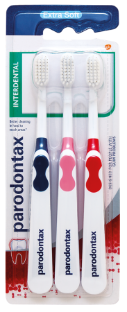 Parodontax Interdental biela Extra Soft 3 ks