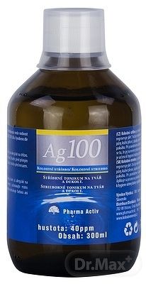 Pharma Activ Koloidné striebro Ag100 40 ppm 300 ml