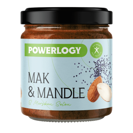 Powerlogy Mak a Mandle Krém 330 g