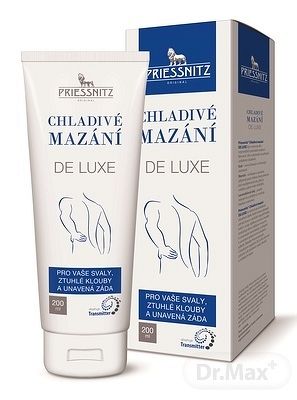 Priessnitz chladivé mazanie De Luxe 200 ml