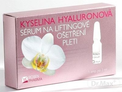 Rosen Pharma kyselina hyalurónová sérum ampuly 5 x 2 ml