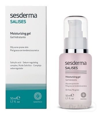 Sesderma Salises hydratačný żel pre mastnú pleť so sklonom k akné Oil-Free 50 ml