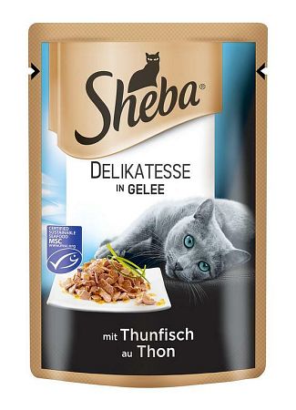 Sheba Delikatesse tuňák v želé 85 g