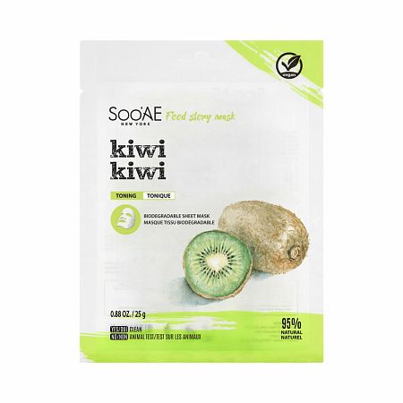 Soo'AE Food Story Mask KIWI 25g