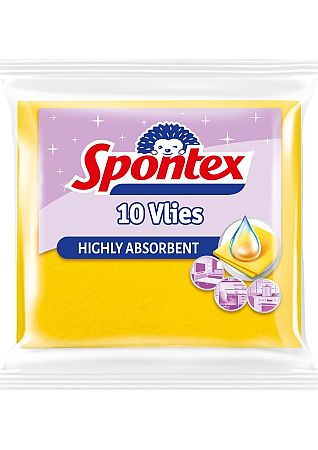 Spontex 10 Vlies rýchloutierka 10 ks