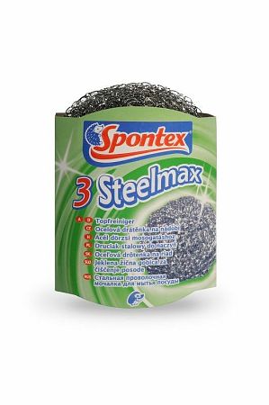 Spontex 3 Steelmax drôtenka na riad kovová 3 ks