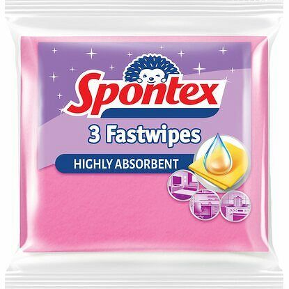 Spontex Fast Wipes rýchloutierka 3 ks