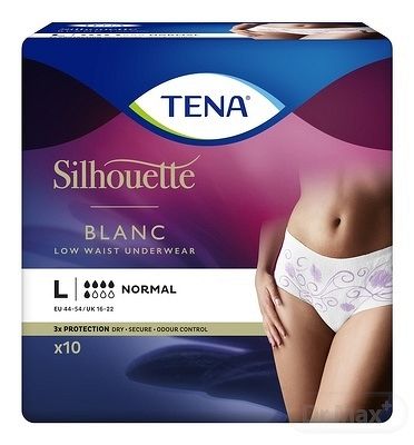 Tena Silhouette Normal Blanc L 10 ks 795610