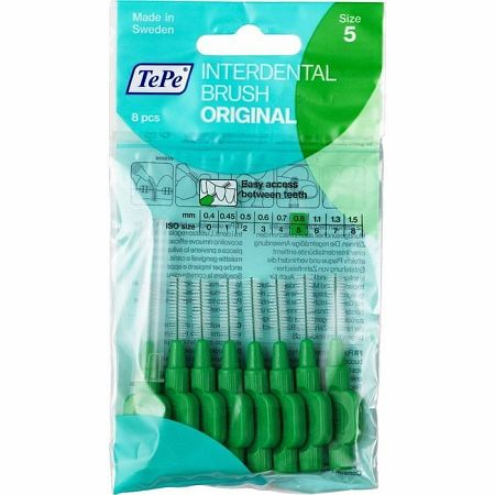 TePe Interdental medzizubné kefky 0,8 mm 8 ks