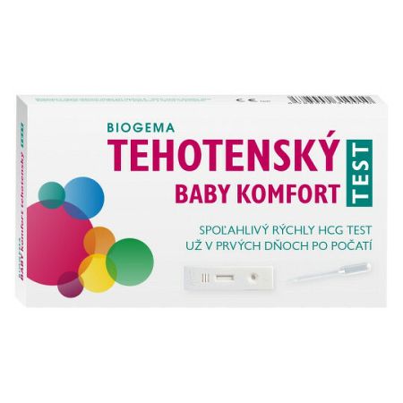 TEST TEHOT.BABY KOMFORT DOSTICKA 1KS BIOGEMA