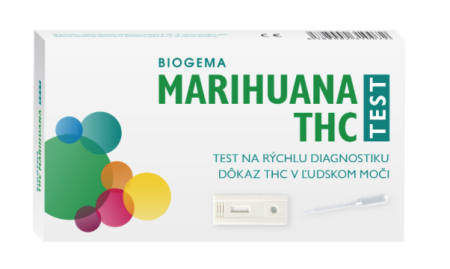 THC Marihuana Test na stanovenie drogy v moči 1 ks