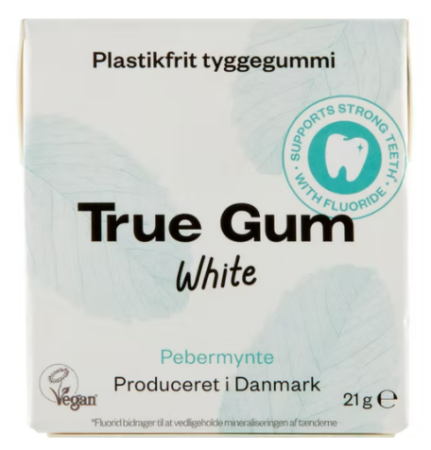 True gum Žuvačky bez cukru s príchuťou peppermint 21 g