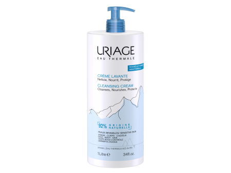 Uriage Cleansing Cream krémový gél bez obsahu mydla 1000 ml