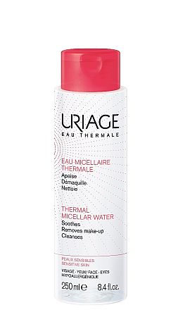 Uriage Eau Micellaire Thermale micelárna čistiaca voda pre citlivú pleť so sklonom k začervenaniu 250 ml